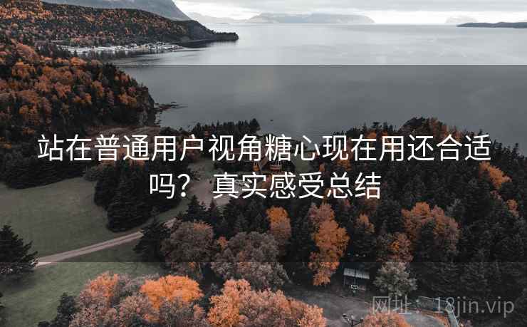 站在普通用户视角糖心现在用还合适吗？ 真实感受总结